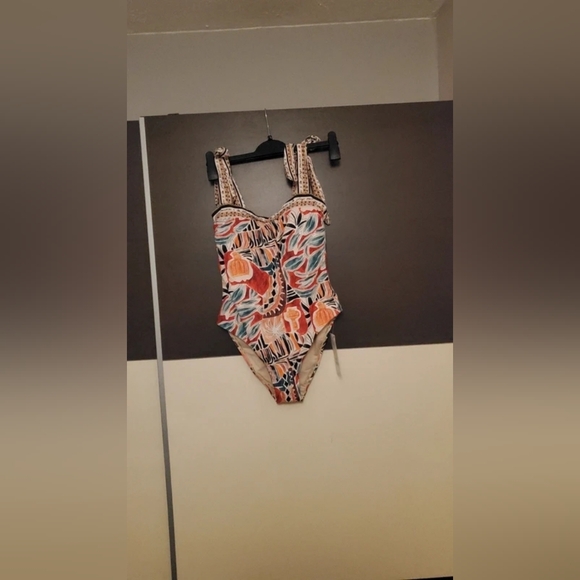Colorful Patterned Swimsuit - Picture 1 of 3